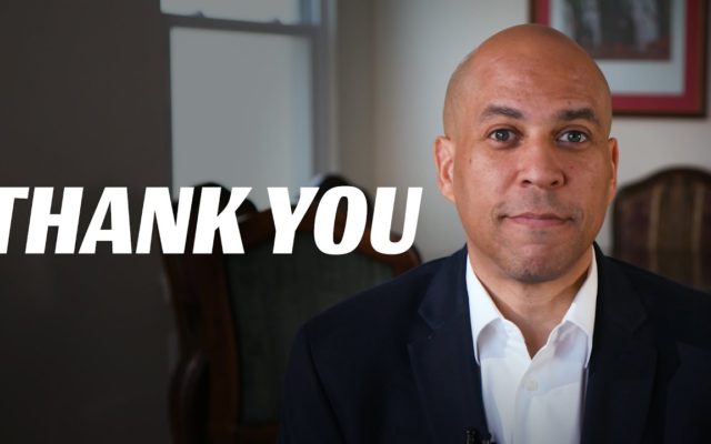 Sen. Cory Booker Says Good-bye And Leaves Presidential Race.