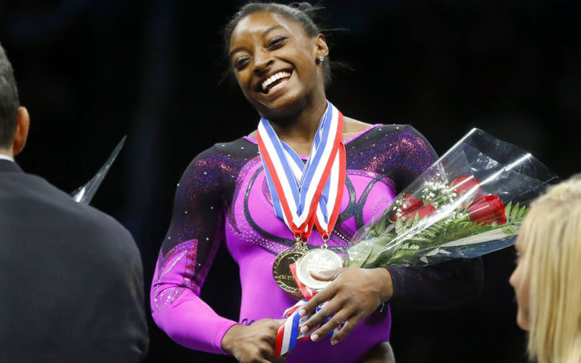 Simone Biles Becomes First Woman to Win 7th All-Around U.S. Gymnastics Title