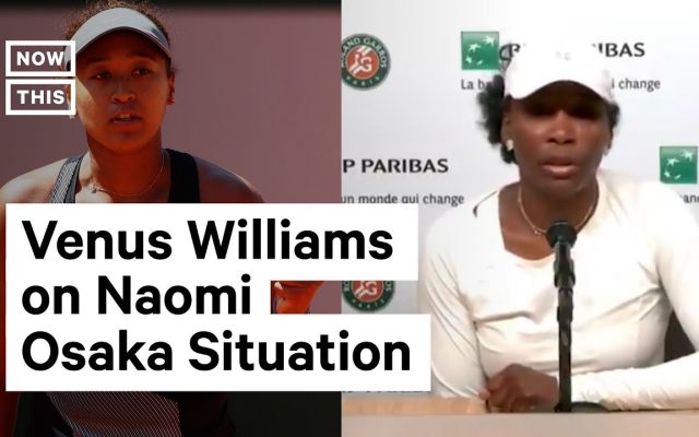Venus Williams Takes Up for Naomi Osaka With a Few Choice Words