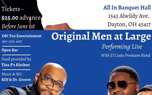 Men At Large: “A Tribute To Gerald Levert” Comes to Dayton!