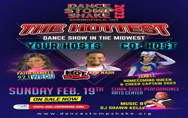 It’s The Dance Stomp Shake Competition Sunday, February 19th