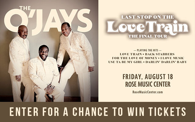 Win Tickets to See The O’ Jays at August 18th at The Rose Music Center