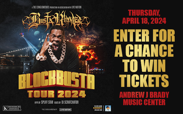 Win tickets to Busta Rhymes BLOCKBUSTA Tour in Cincinnati